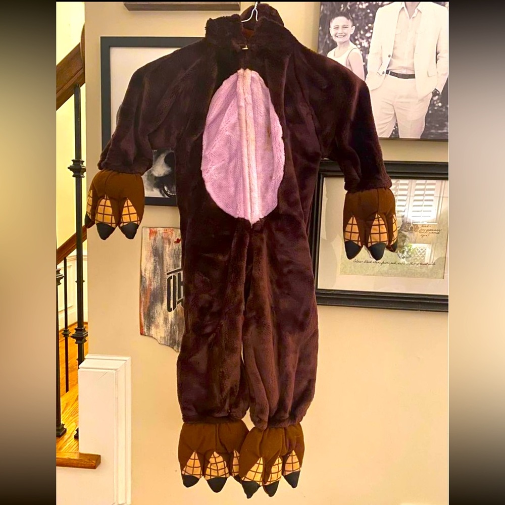 THICK & WARM | YOUTH SIZE 36” | SUPER CUTE DINOSAUR HALLOWEEN COSTUME!